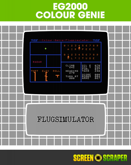Flugsimulator box art