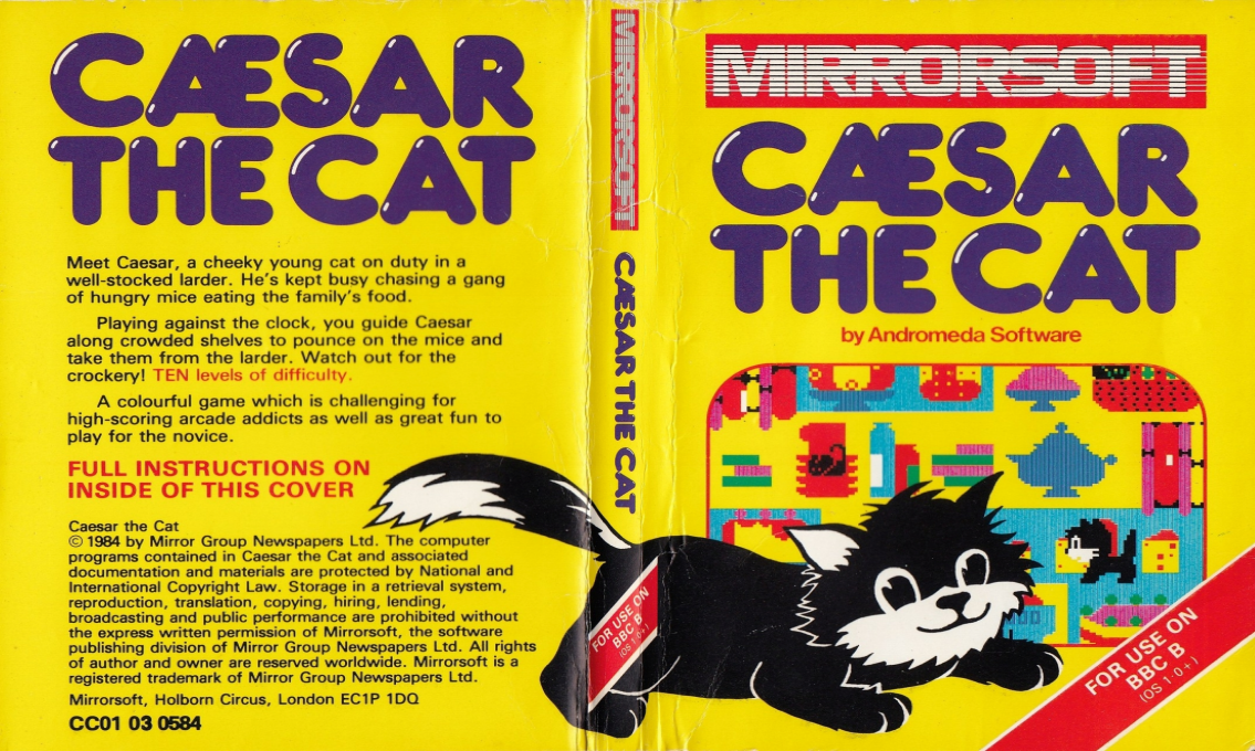 Caesar The Cat — box-texture (EU)