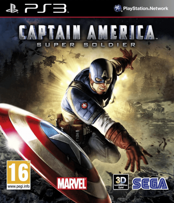 Captain America - Super Soldier — box-2D (EU)