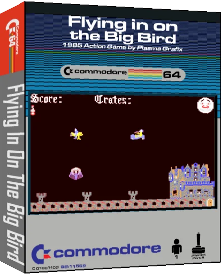 Flying in on the Big Bird — box-3D (CUS)