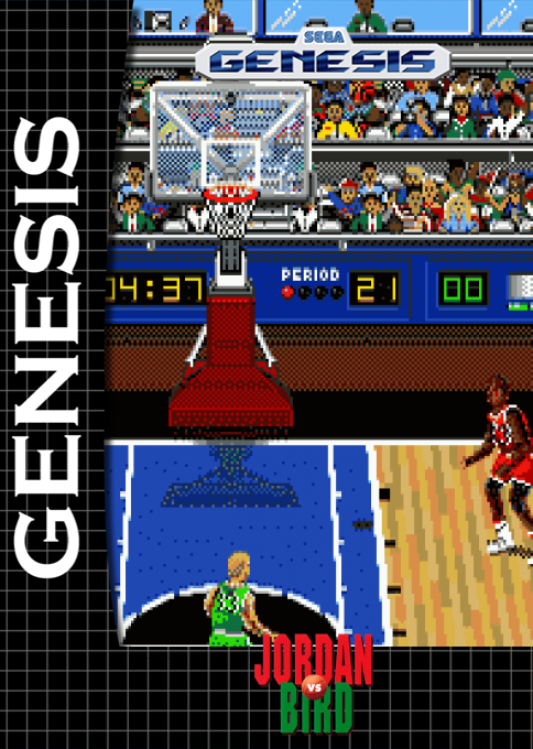 Jordan Vs Bird - One On One — box-2D (SS)