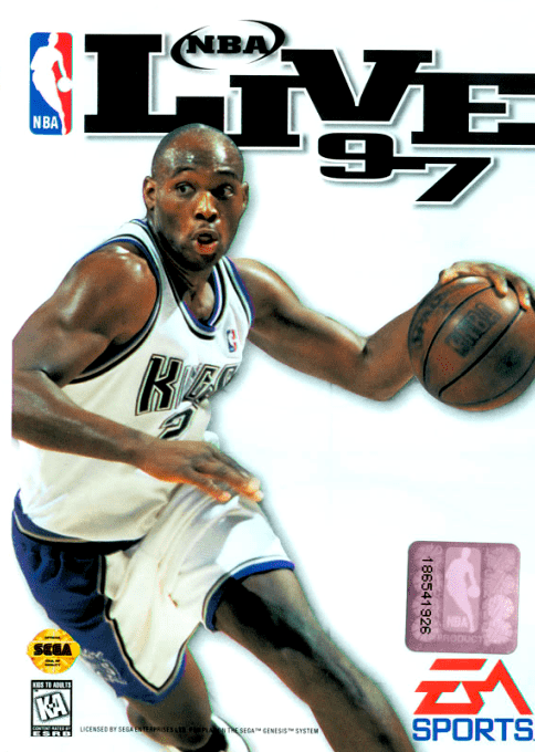 NBA Live 97 box art