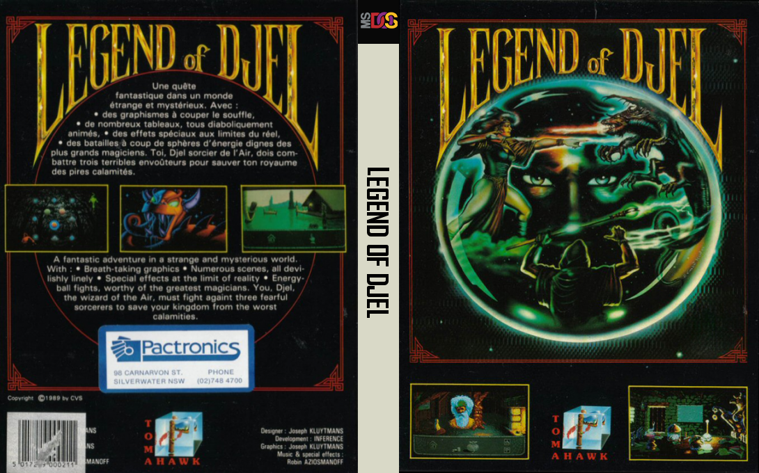Legend Of Djel — box-texture (EU)