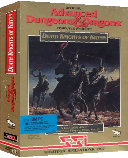 Death Knights Of Krynn — box-3D (US)