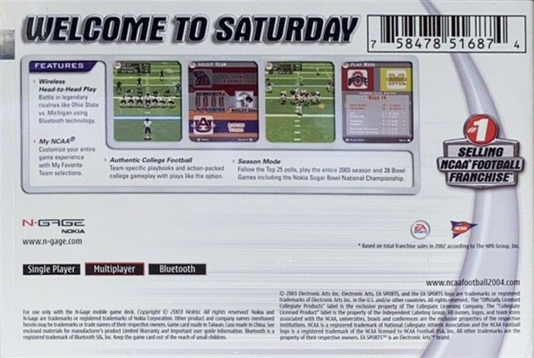 Ncaa Football 2004 — box-2D-back (US)