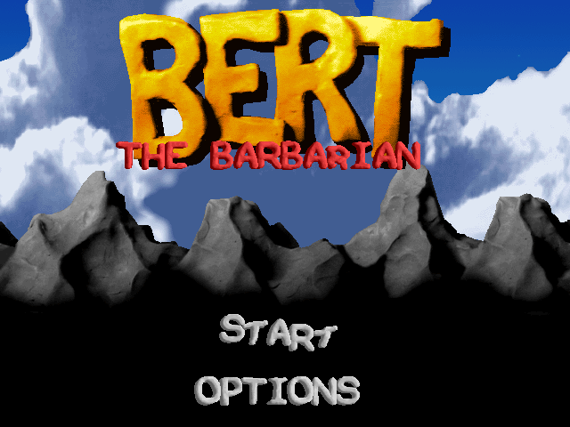 Bert the Barbarian box art