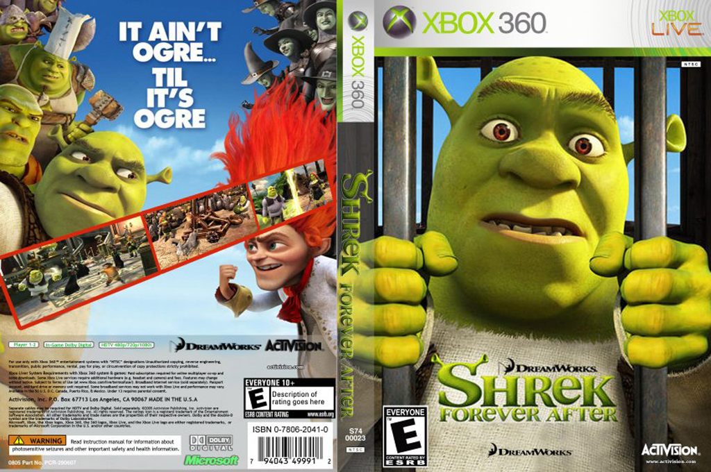 Shrek 4 - Il Était Une Fin — box-texture (US)