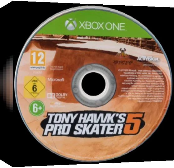 Tony Hawk's Pro Skater 5 — box-3D (WOR)