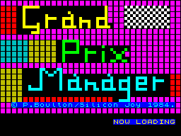 Grand Prix Manager — sstitle (WOR)