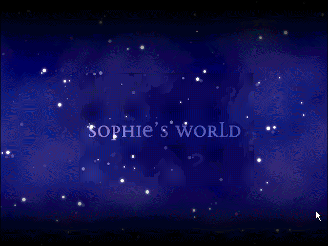 Sophie's World — sstitle (WOR)