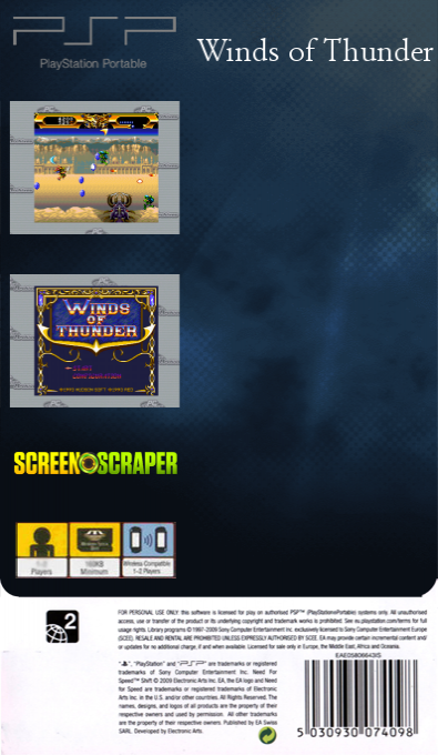 Winds of Thunder — box-2D-back (SS)