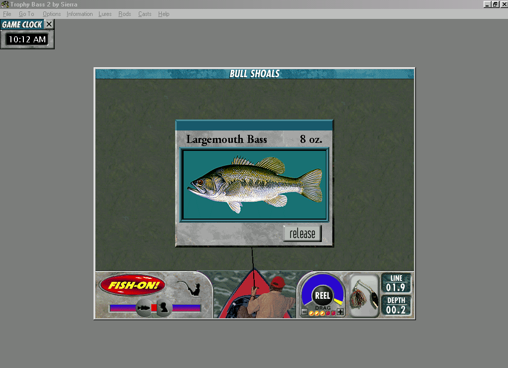 Front Page Sports: Trophy Bass 2 — ss (WOR)