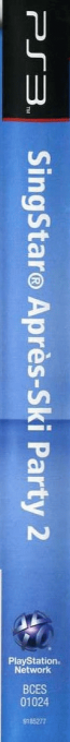 SingStar Apres-Ski Party 2 — box-2D-side (DE)