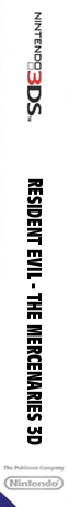 Resident Evil - The Mercenaries 3D — box-2D-side (DE)
