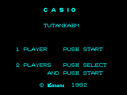 Tutankham — sstitle (JP)