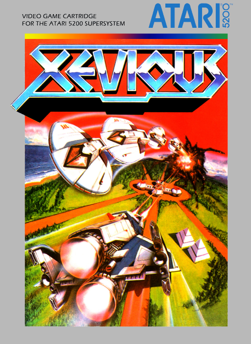 Xevious box art