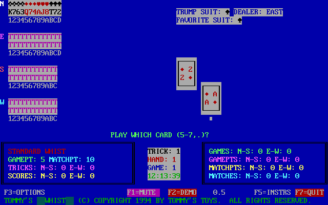 Tommy's Whist — ss (WOR)