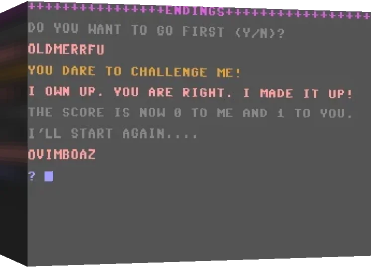 Endings — box-3D (WOR)