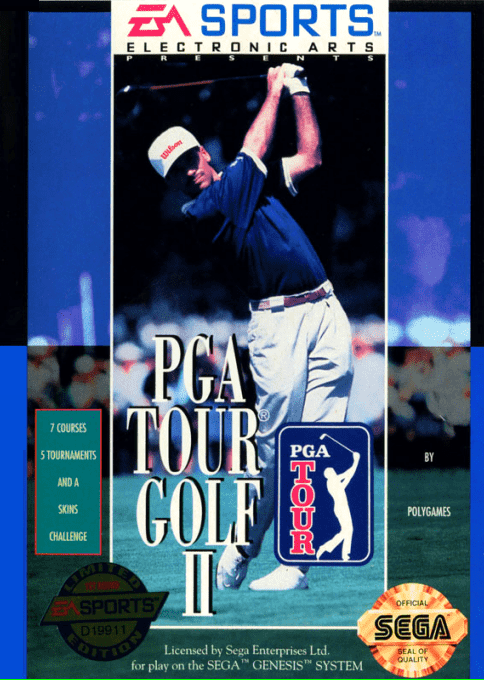Pga Tour Golf 2 box art