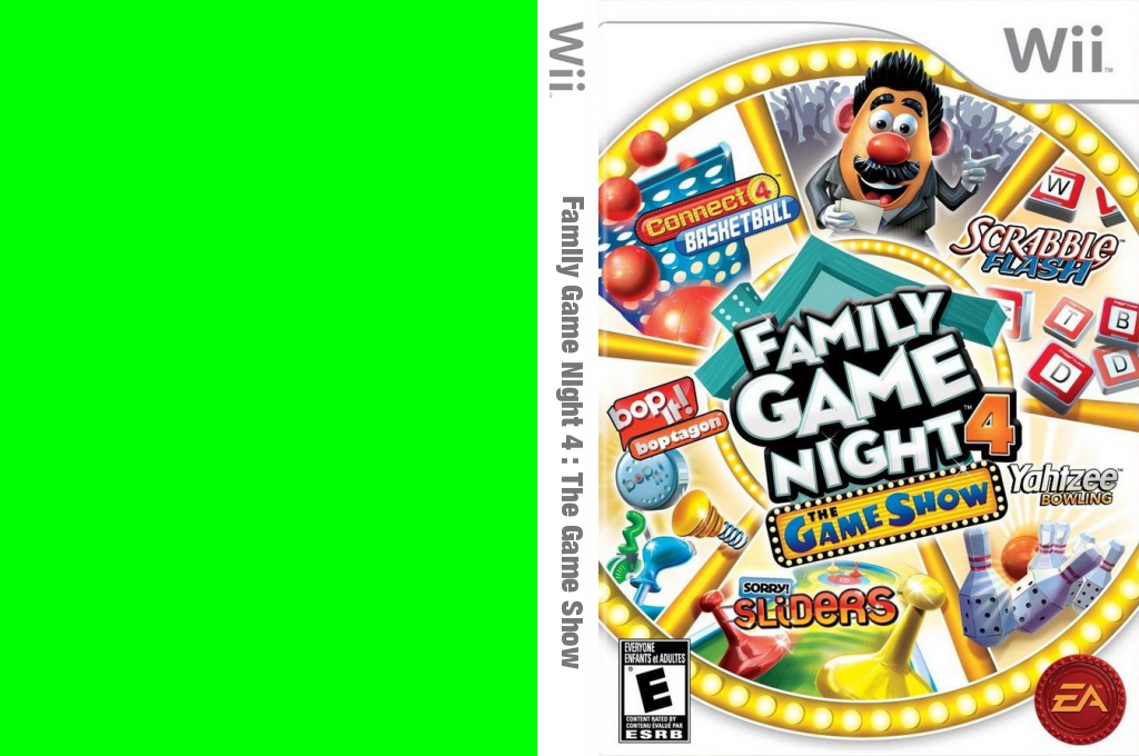Family Game Night 4 - The Game Show — box-texture (US)