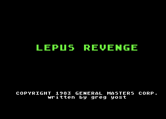 Lepus Revenge — sstitle (WOR)