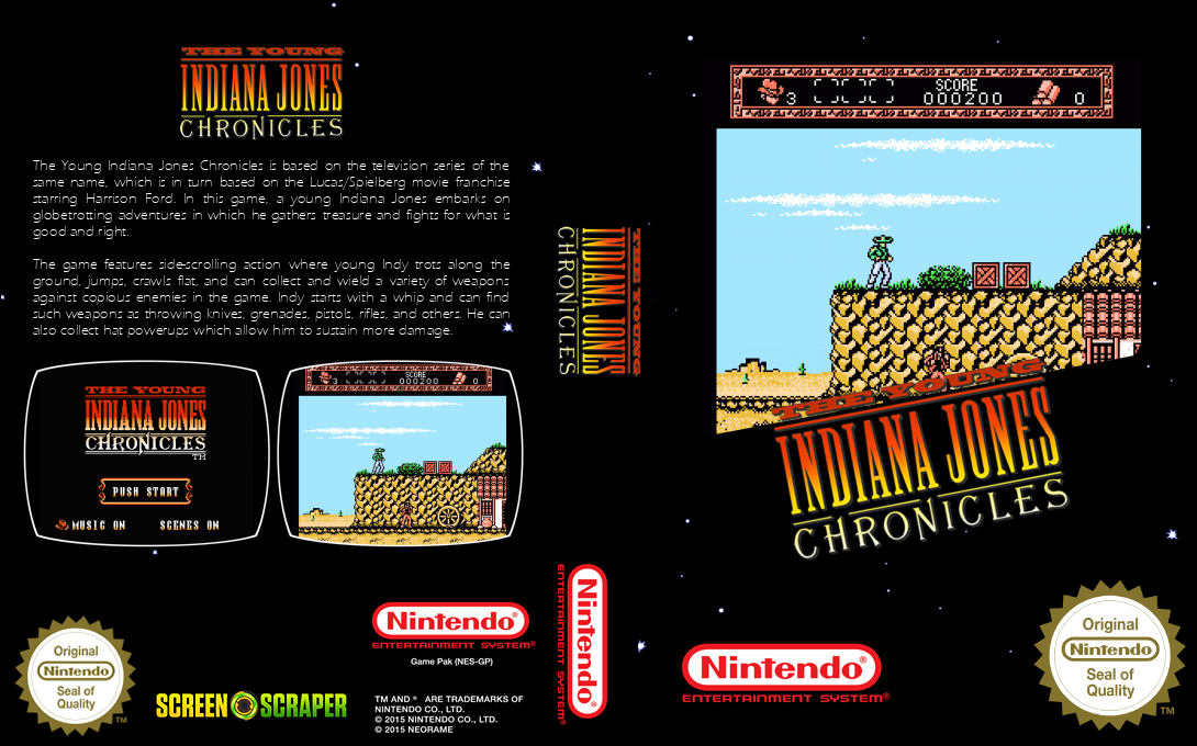 Young Indiana Jones Chronicles, The — box-texture (SS)