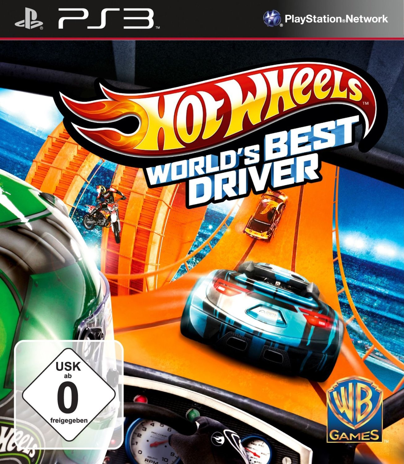 Hot Wheels - World's Best Driver — box-2D (DE)