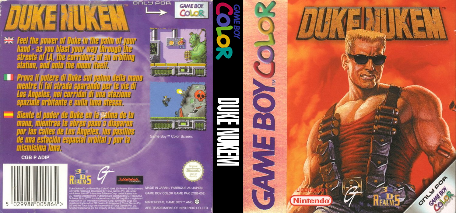 Duke Nukem — box-texture (EU)