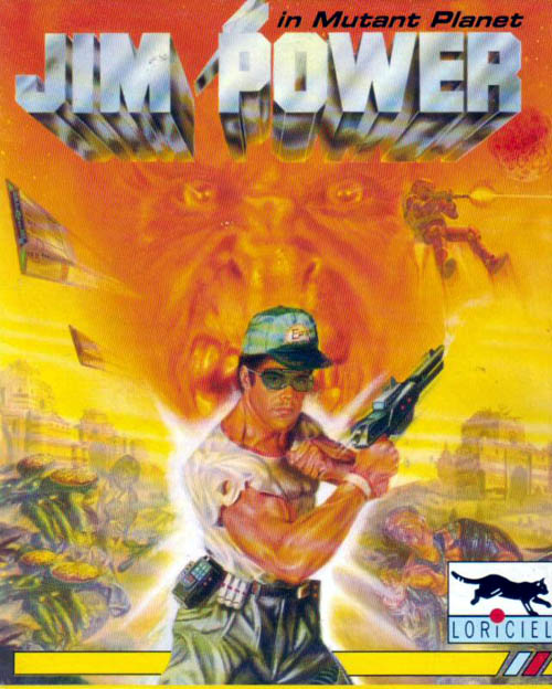 Jim Power In Mutant Planet box art