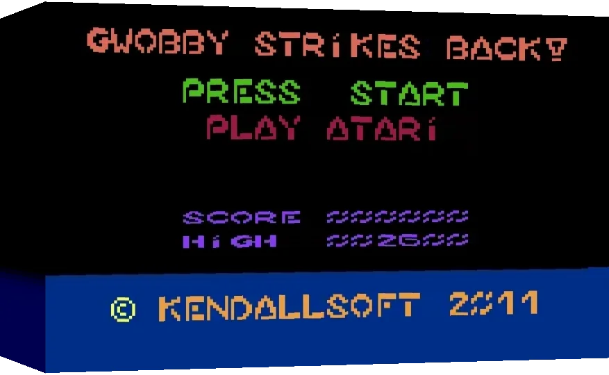 Gwobby Strikes Back! — box-3D (WOR)