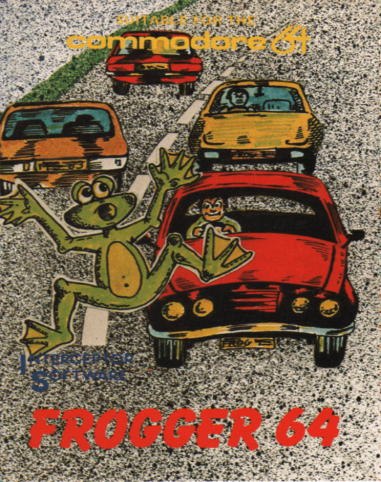 Frogger 64 box art