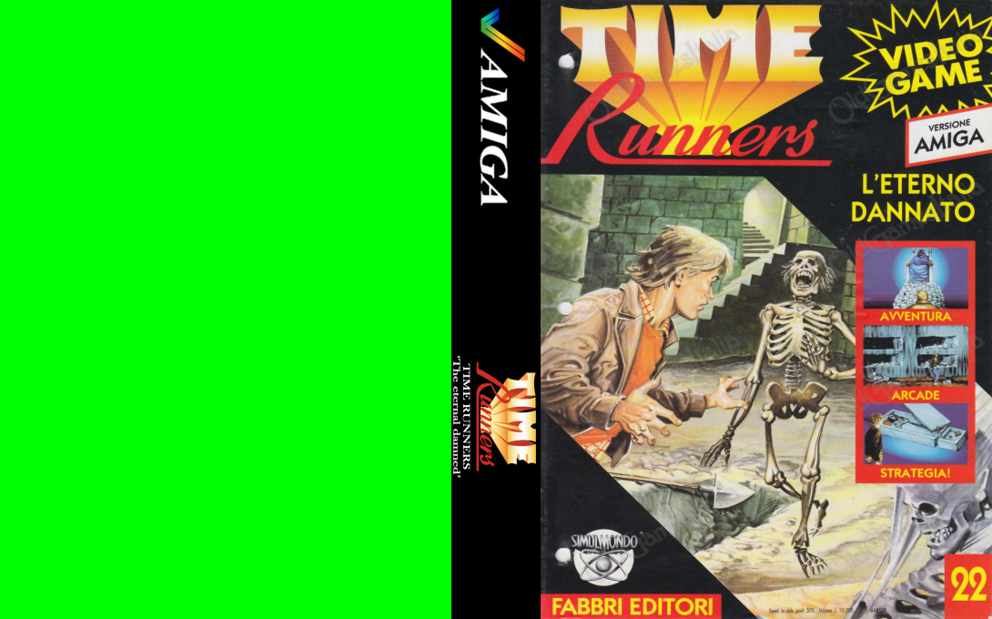 Time Runners 22 - The Eternal Damned — box-texture (IT)