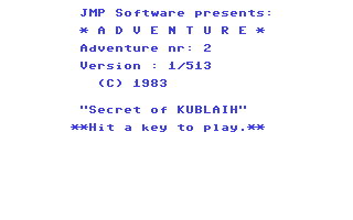 Secret of Kublaih — sstitle (WOR)