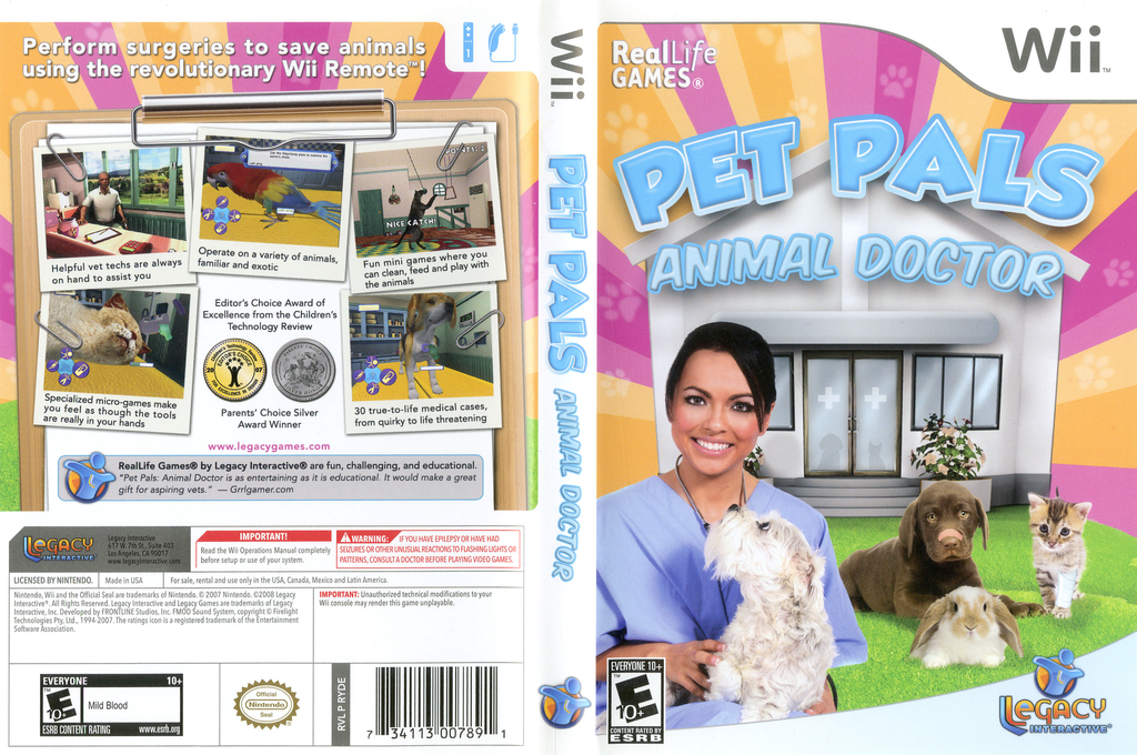 Pet Pals - Animal Doctor — box-texture (US)