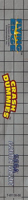 Incredible Crash Dummies, The — box-2D-side (EU)