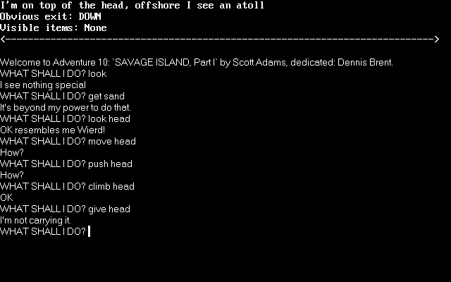Savage Island Part 1 — ss (WOR)