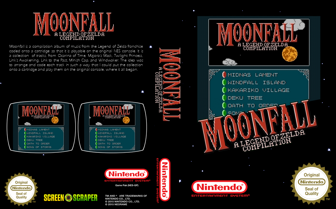Moonfall - A Legend of Zelda Compilation — box-texture (SS)
