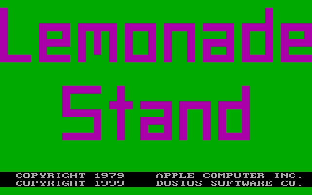 Lemonade Stand — sstitle (WOR)