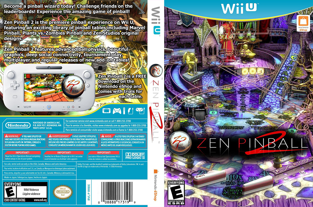Zen Pinball 2 — box-texture (US)
