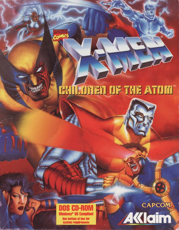 X-Men - Children of the Atom — box-2D (EU)