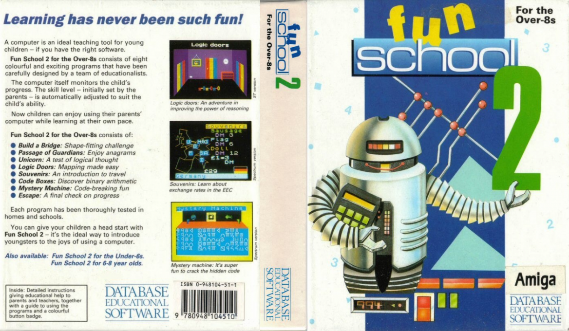 Fun School 2 - For the Over-8s — box-texture (EU)