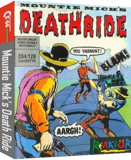 Mountie Mick's Death Ride — box-3D (EU)