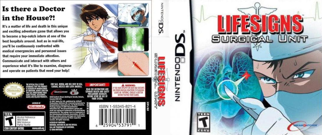 LifeSigns - Surgical Unit — box-texture (US)