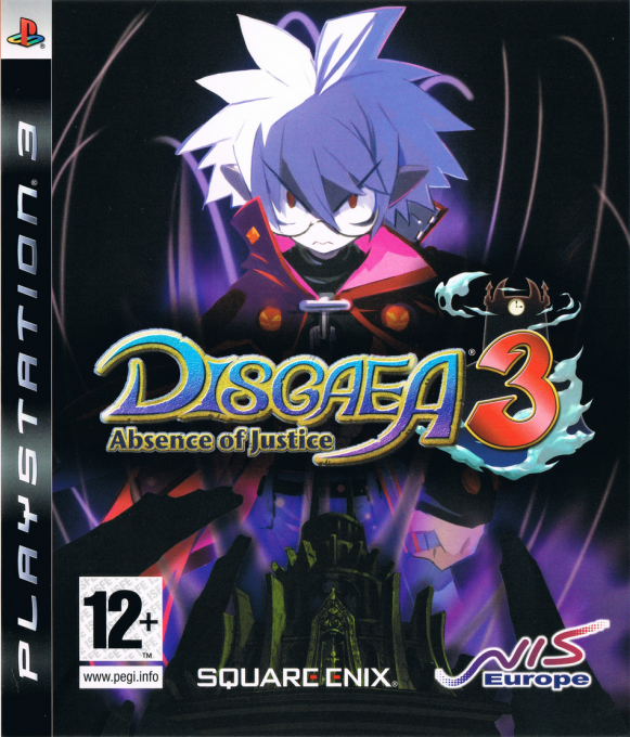 Disgaea 3 - Absence of Justice — box-2D (SP)