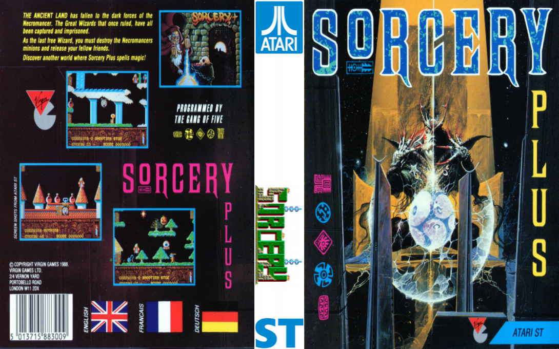 Sorcery Plus — box-texture (EU)