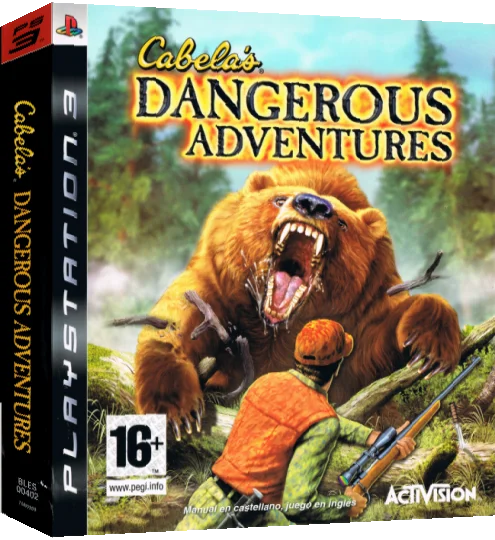 Cabela's Dangerous Adventures — box-3D (SP)