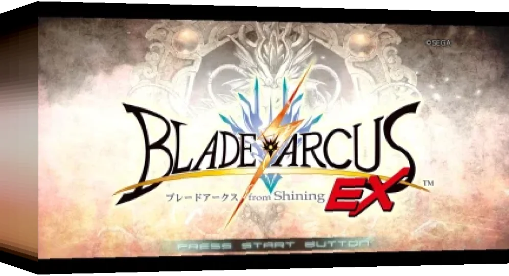 Blade Arcus from Shining EX — box-3D (JP)
