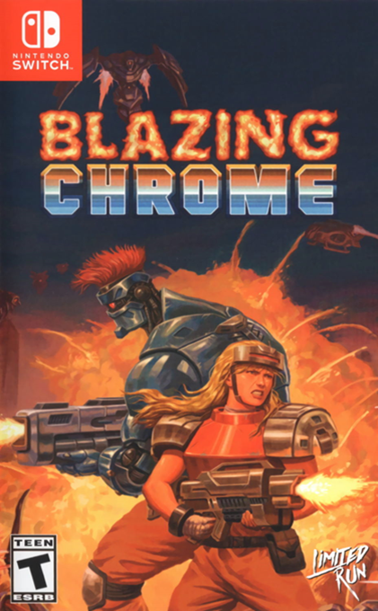 Blazing Chrome box art