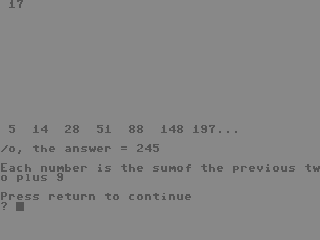 Sequence Countdown — ss (WOR)