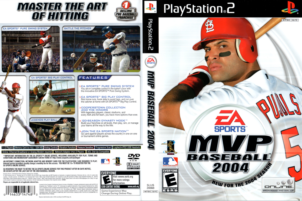 MVP Baseball 2004 — box-texture (US)